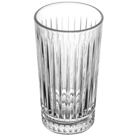 Jogo De Jarra 1l Com 6 Copos 300ml De Vidro Deli Diamante